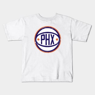 Phoenix Retro Ball - White Kids T-Shirt